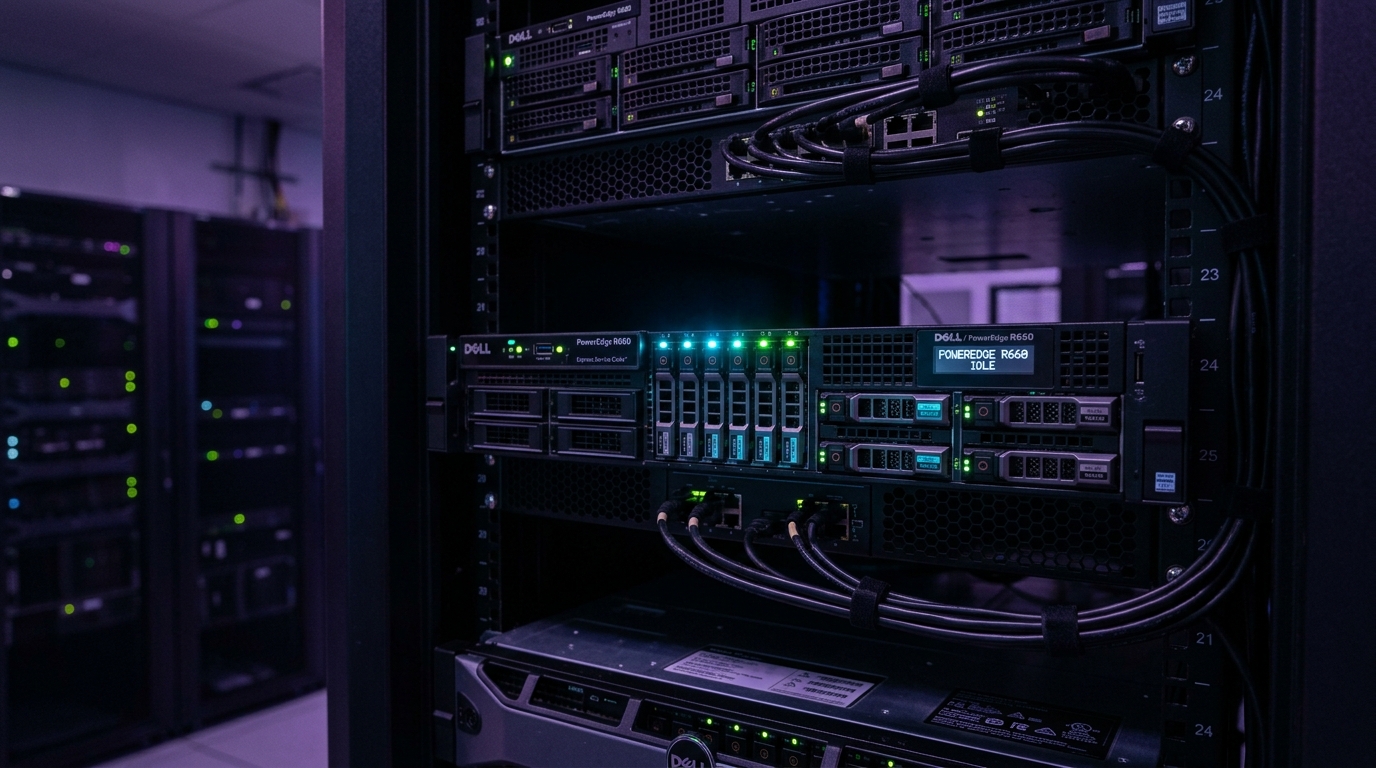 Servidor Rack Dell PowerEdge R410 Homelab